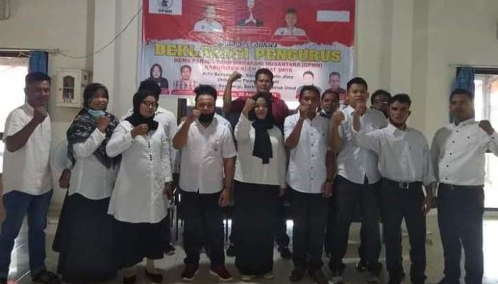 DPD Gema Perjuangan Maharani Nusantara Abdya Resmi Dideklarasikan