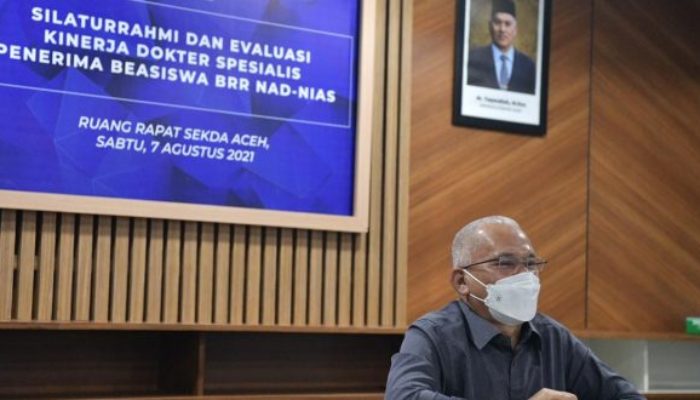 Sekda Aceh Ajak Dokter Spesialis Penerima Beasiswa BRR Dedikasikan Ilmu untuk Masyarakat