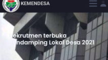 Kemendes PDTT Buka Lowongan Kerja Pendamping Lokal Desa, Ini Link, Syarat dan Cara Daftarnya