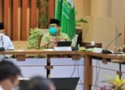 Sekda Aceh Laporkan Capaian Vaksinasi dan Realisasi Dana Desa kepada Wapres