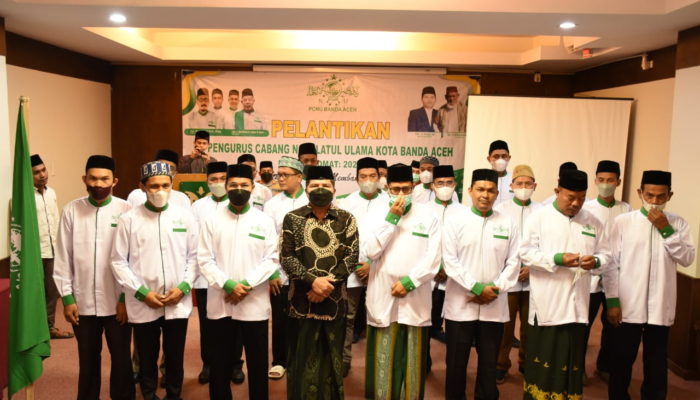 PCNU Banda Aceh Dilantik, Siap Berkiprah untuk Kota Banda Aceh