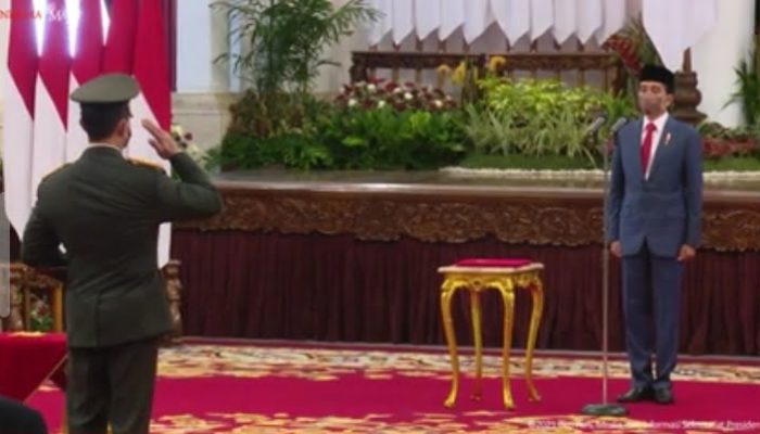Jenderal Andika Perkasa Resmi Jadi Panglima TNI Usai Dilantik Jokowi di Istana Negara