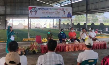 Wabup Abdya Buka Lomba Futsal HUT KORPRI Ke-50, Setcam Takluk 0-2 dari Setdakab