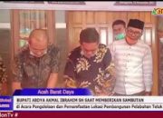 Bupati Abdya dan PT Mitra Aceh Sejahtera Tandatangani Perjanjian Pembagunan Pelabuhan Surin
