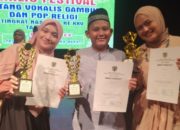 Aceh Raih Tiga Gelar Juara Nasional Lomba Bintang Vokalis dan Pop Religi di NTB