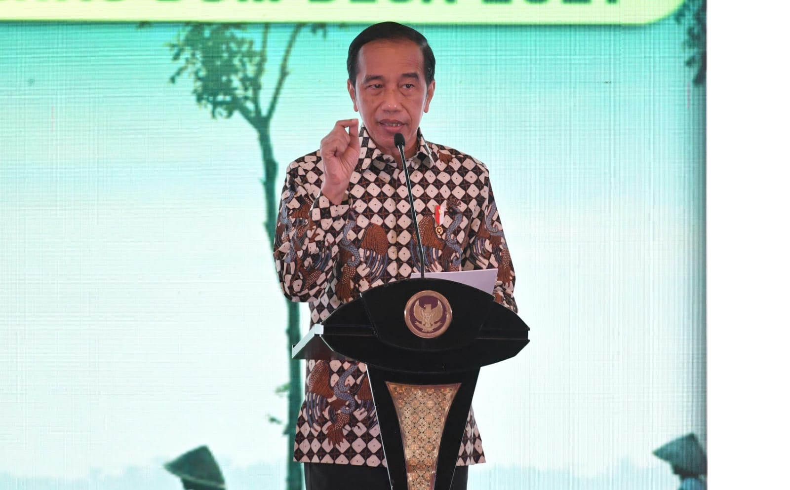 Presiden Jokowi Luncurkan 1.604 Sertifikat Badan Hukum BUMDes