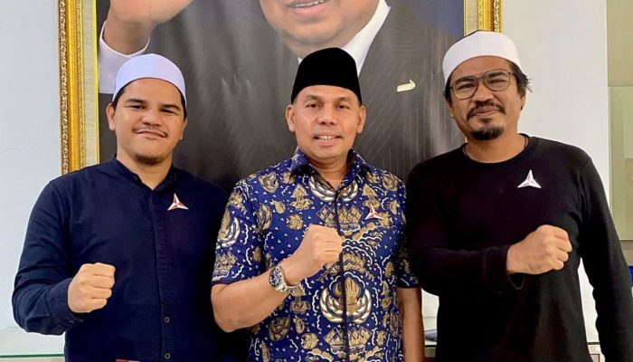 Putra Abu Mudi dan Alm Abuya Muhibuddin Waly Masuk Pengurus Inti Demokrat Aceh