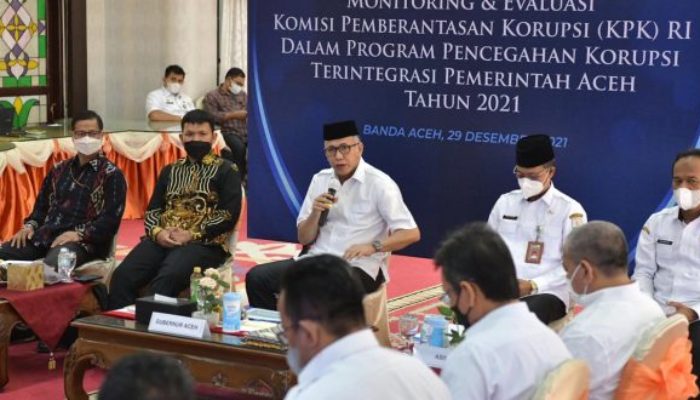 Tahun 2021, Capaian MCP Aceh di Atas Rata-rata Nasional