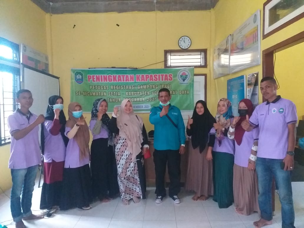 BKAD Kecamatan Setia Abdya Gelar Peningkatan Kapasitas PRG