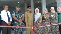 Wabup Abdya Resmikan Gedung Baru Dealer Honda Payung Agung
