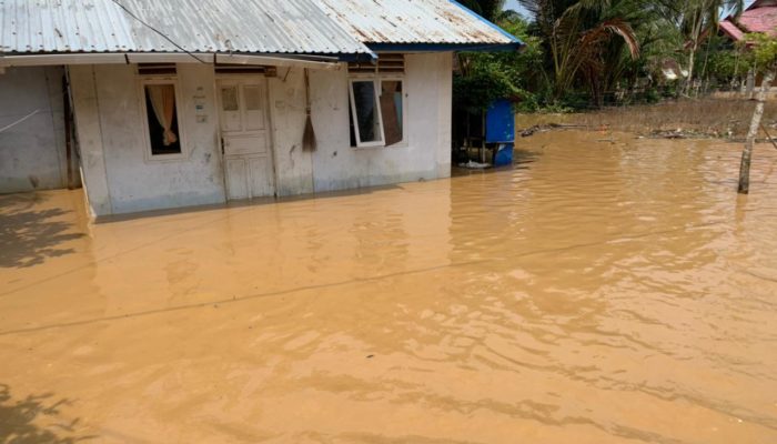 Banjir Luapan Rendam 12 Gampong di Bireuen