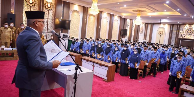 Sebanyak 368 Kepsek SMA, SMK dan SLB Se Aceh Resmi Dilantik