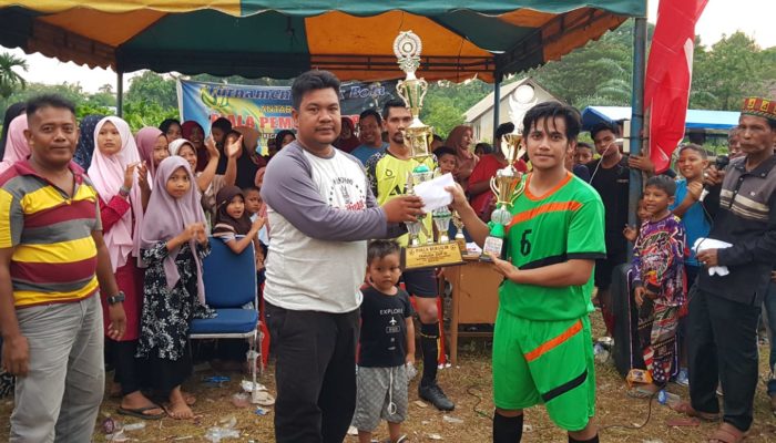 Turnamen Sepakbola Antar Dusun Gampong Baharu Resmi Ditutup, Nanda Ajak Masyarakat Galang Persatuan dengan Olahraga