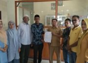 Khairuddin Resmi Mendaftar sebagai Calon Keuchik Geulumpang Payong di Pilchiksung 2022