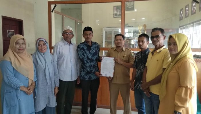 Khairuddin Resmi Mendaftar sebagai Calon Keuchik Geulumpang Payong di Pilchiksung 2022