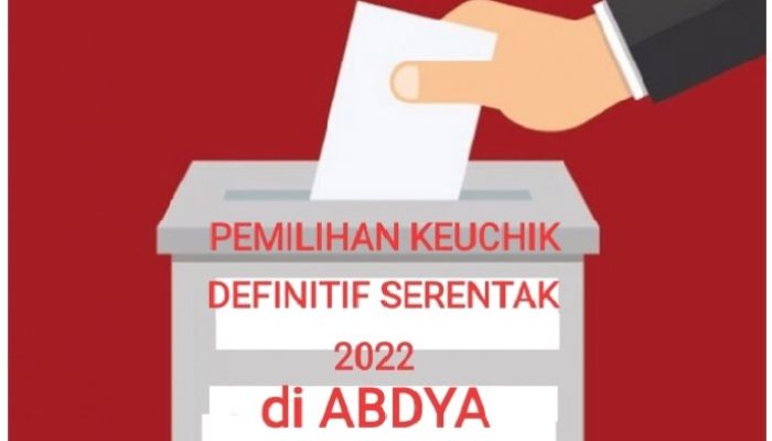 Pemilihan Keuchik Definitif di Abdya Dijadwalkan Maret 2022