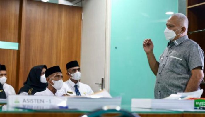 Sekda Aceh Instruksikan Kepsek agar Ruang Belajar Sekolah selalu BEREH