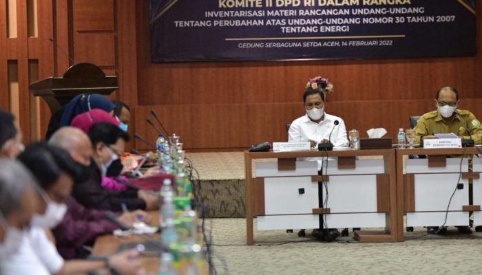 DPD RI Diharapkan Tak Kesampingkan Keistimewaan Aceh dalam Revisi Undang-Undang Energi