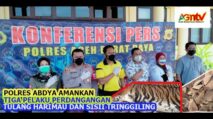 Polres Abdya Amankan Tiga Pelaku Perdagangan Satwa Dilindungi