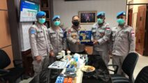 Wakapolda Aceh Sambut 4 Personel Polda Aceh Perwakilan Pasukan Perdamaian PBB