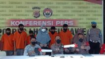 Polisi Bekuk 7 Pelaku Sindikat Curanmor di Lhokseumawe