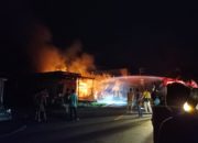 Rumah Warga di Abdya Dilahap Si Jago Merah, Dua Motor Ludes Terbakar