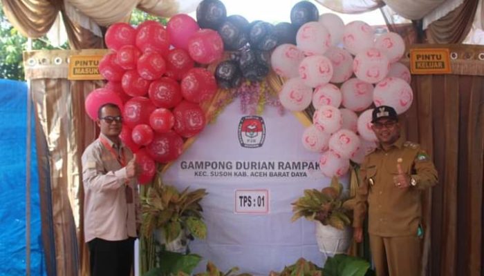 Wabup Abdya Apresiasi TPS Durian Rampak Susoh
