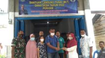 Pasar Blangpidie Salurkan BLT DD Pertama yang Dihadiri Pemkab Abdya