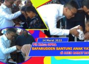 Plt Ketua DPRA Safaruddin Santuni Anak Yatim di Abdya