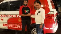 Founder YHC Abdya Serahkan Mobil Ambulan untuk Partai Aceh