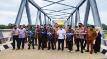 Bupati Abdya Resmikan jembatan Alue Ara Cot Seumantok