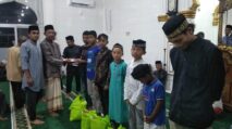 Warga Durian Rampak Susoh Santuni Puluhan Anak Yatim
