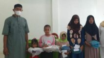 Momen Ramadhan, UPTD Puskesmas Babahrot Abdya Santuni Puluhan Anak Yatim