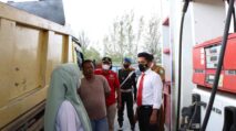 Tinjau Stok BBM Jelang Idul Fitri, Polres Simeulue dan Disperindag Sidak SPBU