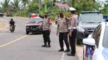Jelang Lebaran, Kapolres Aceh Utara Tinjau Pos Pelayanan dan Pengamanan