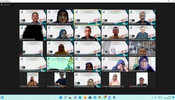 BPOM Aceh Launching Inovasi Pelayanan Publik E-Learning Korporasi