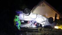Mopen Hiace Alami Kecelakaan Tunggal, 1 Orang Meninggal Dunia