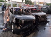 Dua Unit Mobil Ludes Terbakar di Kampung Baru Banda Aceh