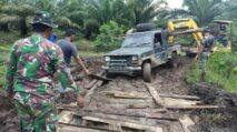 Yonif 116/GS Siap Bantu Sukseskan TMMD Reg 113 Kodim Nagan Raya