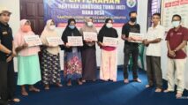 Warga Gampong Lhung Asan Abdya Terima BLT DD April-Mei 2022