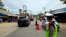 Urai Kemacetan saat Arus Balik, Ditlantas Polda Aceh Terapkan One Way