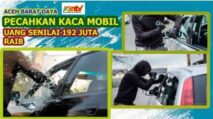 Pecahkan Kaca Mobil, Maling di Abdya Gasak Uang Senilai Rp 192 Juta