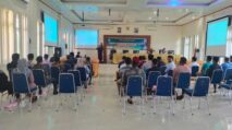 Keuchik dan Aparatur Gampong Blangpidie Ikuti Sosialisasi Penyusunan RPJMG