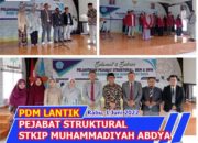 Ketua PDM Lantik Pengurus Struktural STKIP Muhammadiyah Abdya