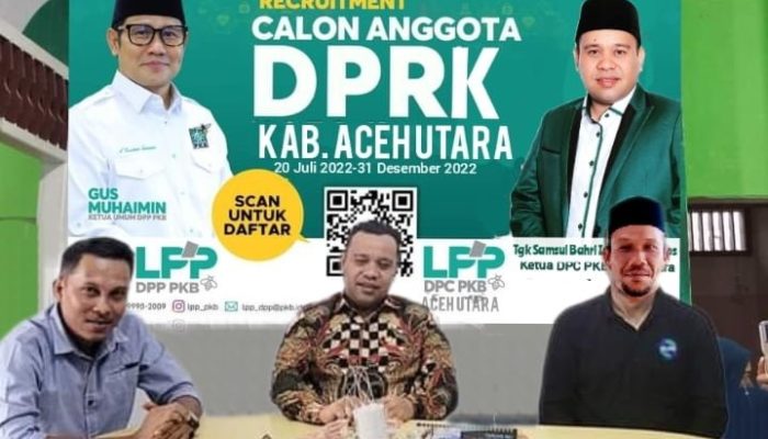 DPC PKB Aceh Utara Resmi Buka Pendaftaran Bacaleg