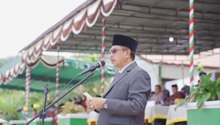 Jadi Irup Apel Tahunan Santri Dayah Perbatasan Darul Amin, Ini Pesan Kakanwil Kemenag Aceh