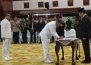 Pj Bupati Abdya dan Bireuen Resmi Dilantik, Pj Gubernur Aceh Sampaikan 6 Pesan