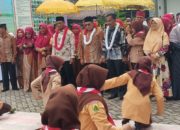 Puluhan Kepala SMPN Aceh Barat Studi Banding ke SMPN 1 Seunagan