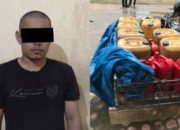 Angkut BBM Subsidi untuk Dijual Kembali, 2 Pengendara Becak Diamankan Polisi