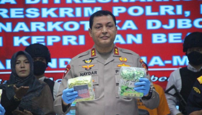 Polisi Gagalkan Peredaran 179 Kg Sabu Jaringan Internasional di Aceh